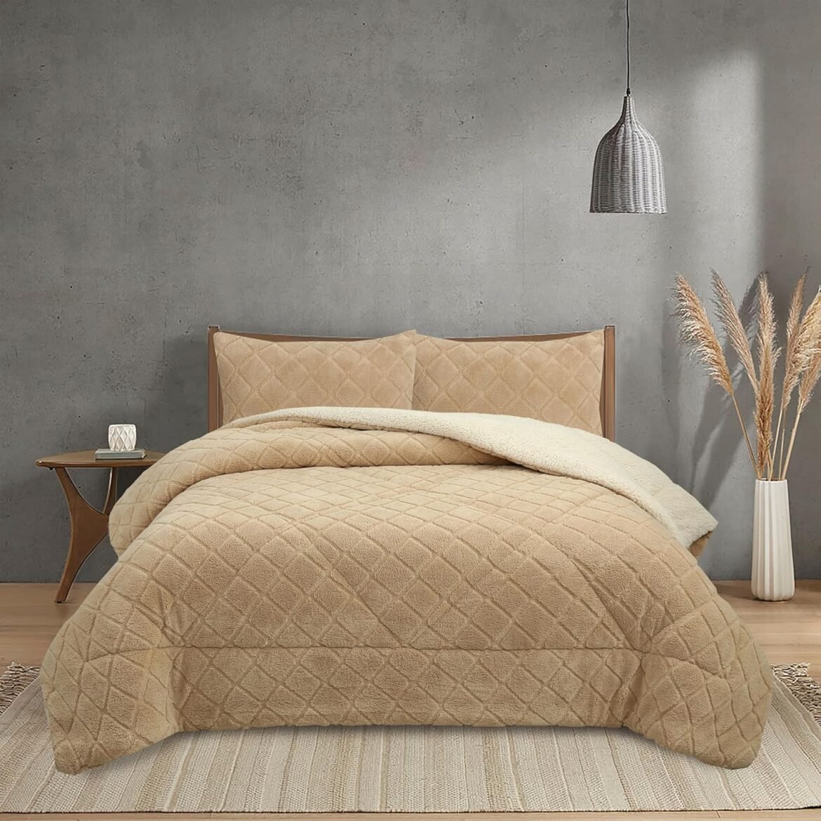 Edredón NH NOVOTEXTIL HOGAR Sherpa: El confort invernal que tu cama necesita ❄️🛏️