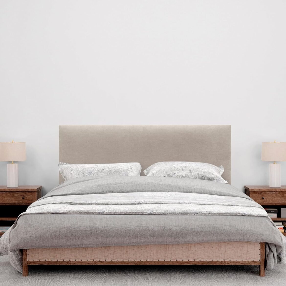 Cabecero AQUALINE de DHOME: elegancia, confort y calidad para tu dormitorio