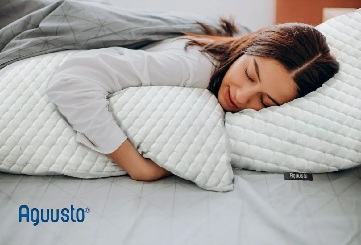 Aguusto® Almohada de Gel Viscoelástica Premium