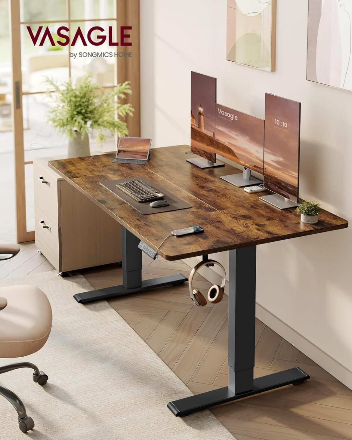 ¿Vale la pena el escritorio elevable VASAGLE con recordatorio de sedentarismo? Opinión honesta y análisis real